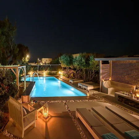 Villa Luxury Santorini 4 Bedroom Secluded Location Private Pool Megalochori